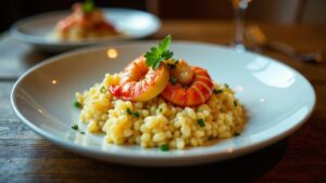 Dänisches Hummerrisotto