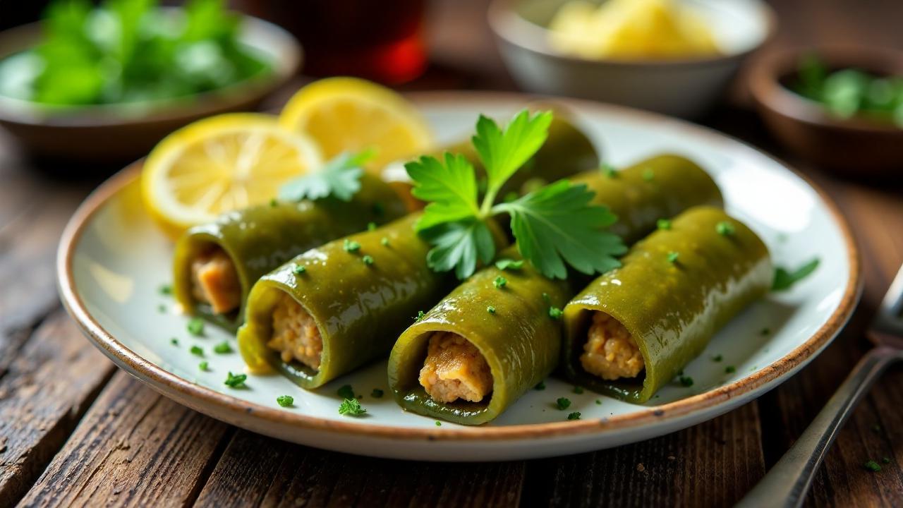 Dolma mit Hackfleisch und Reis