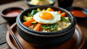 Dolsot Bibimbap - Reispfanne in Steintopf