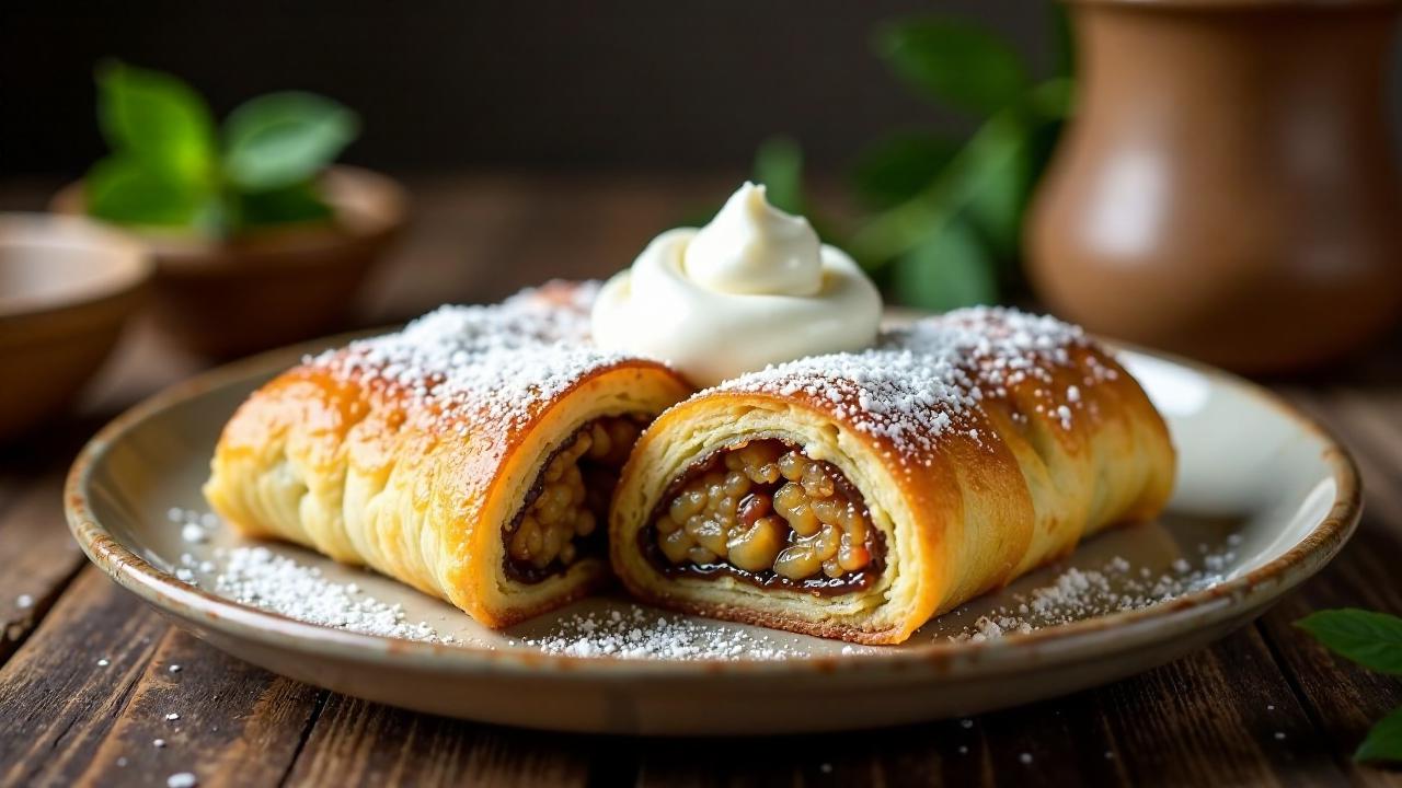 Domaći Makovnjača (Mohnstrudel)