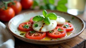 Domodossola-Tomaten mit Mozzarella