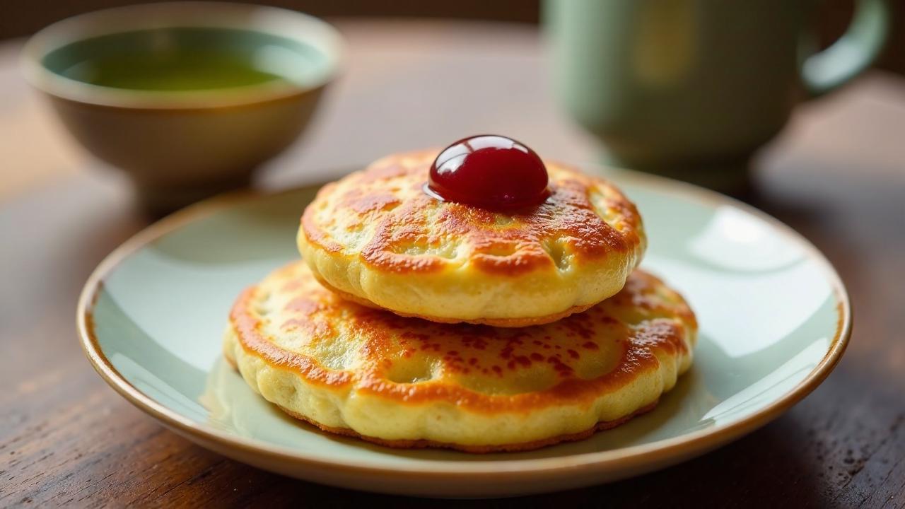 Dorayaki: Japanischer süßer Pfannkuchen