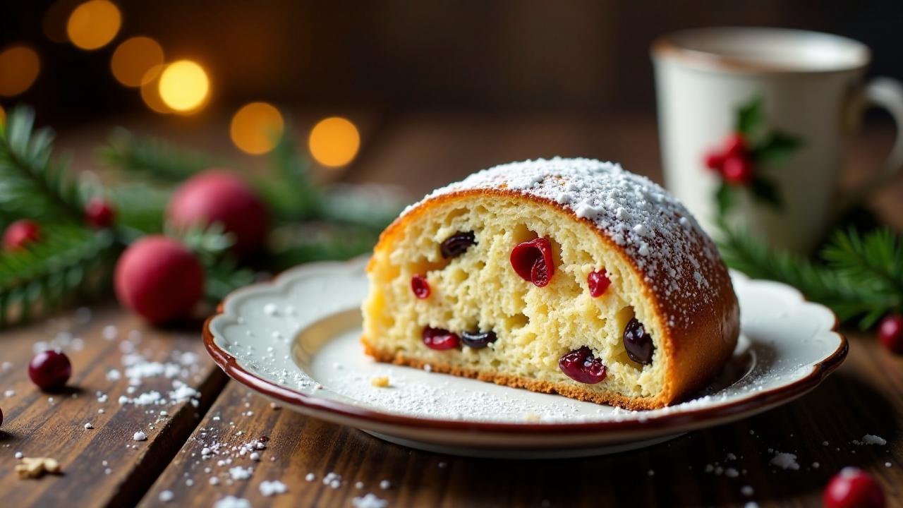 Dresdner Christstollen – Aromatisches Früchtebrot