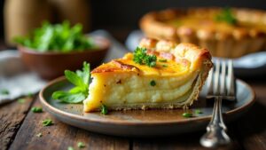 Drunken Leek Pie - Walisischer Lauchkuchen mit Ale