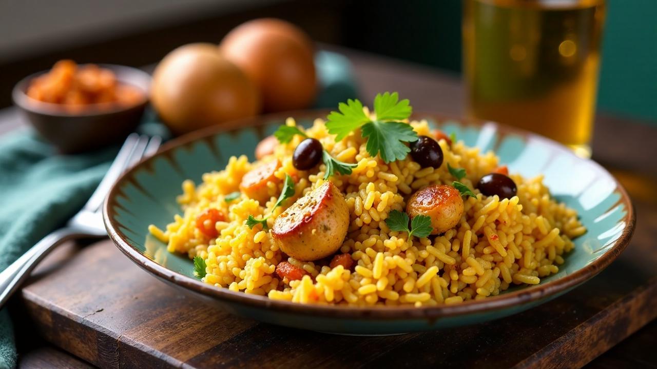 Durban Hähnchen-Biryani