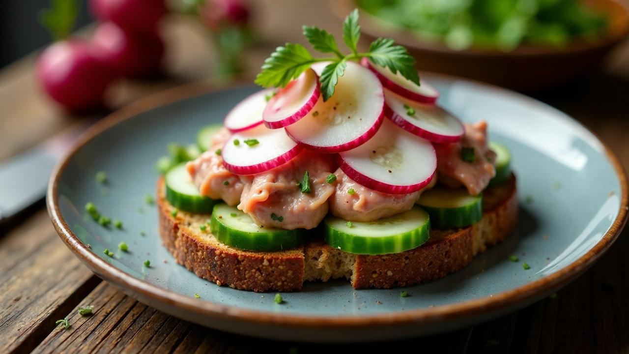 Dyrlægens natmad – “Tierarztnachtspeise” Smørrebrød