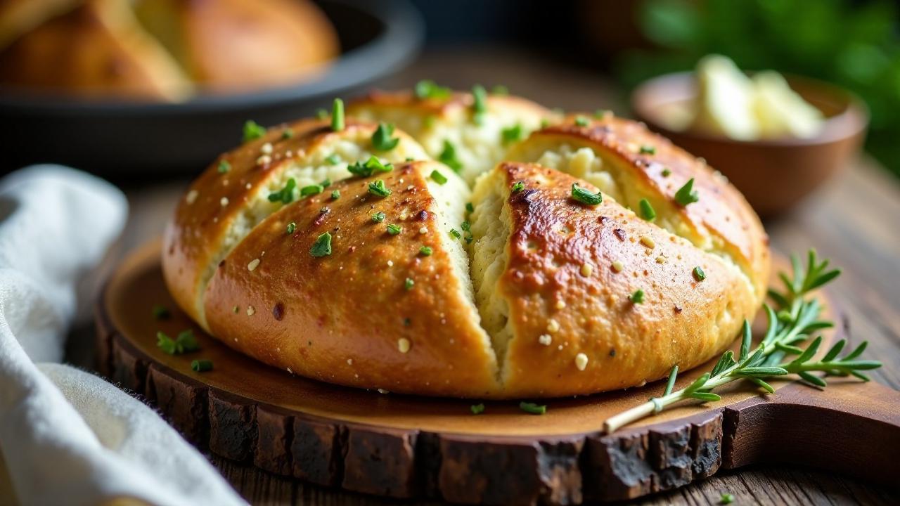 Dzban - Kräuterquark-Brot