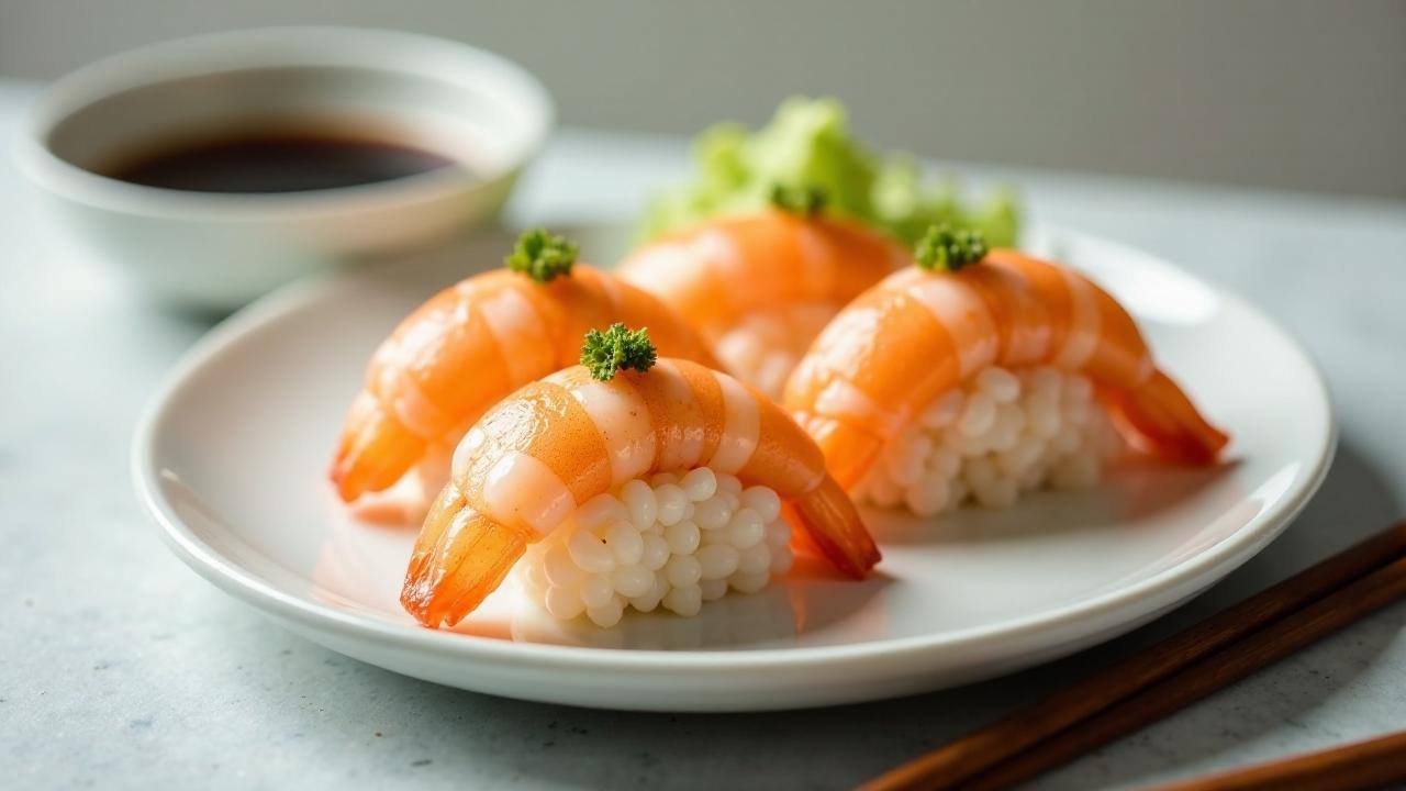 Ebi Nigiri (Garnelen-Nigiri)