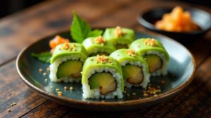 Eel Avocado Roll (Aal-Avocado-Rolle)