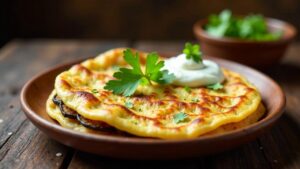 Eggplant Paratha (Aubergine)