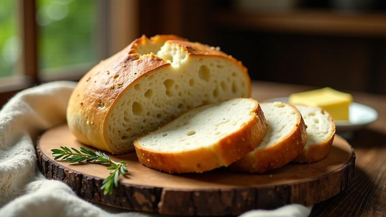 Einfaches No-Knead-Brot