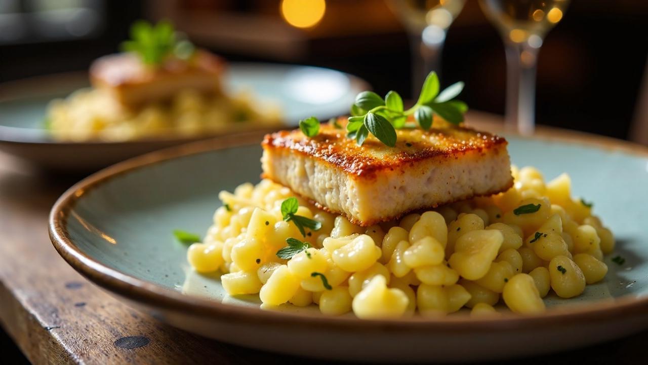 Eisbein mit Spätzle und Sauerkraut