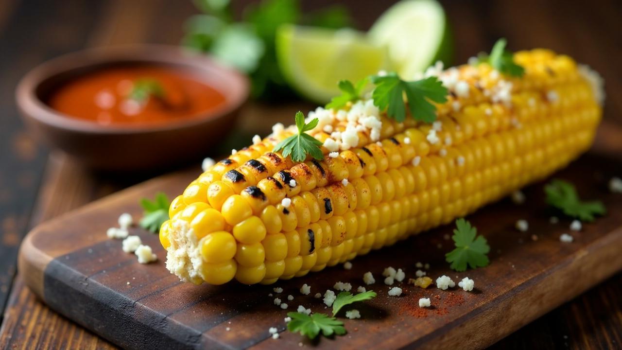 Elote Azado (Gegrillter Mais)