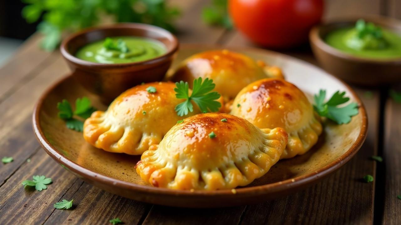 Empanadas de Camote: Süßkartoffelfüllung