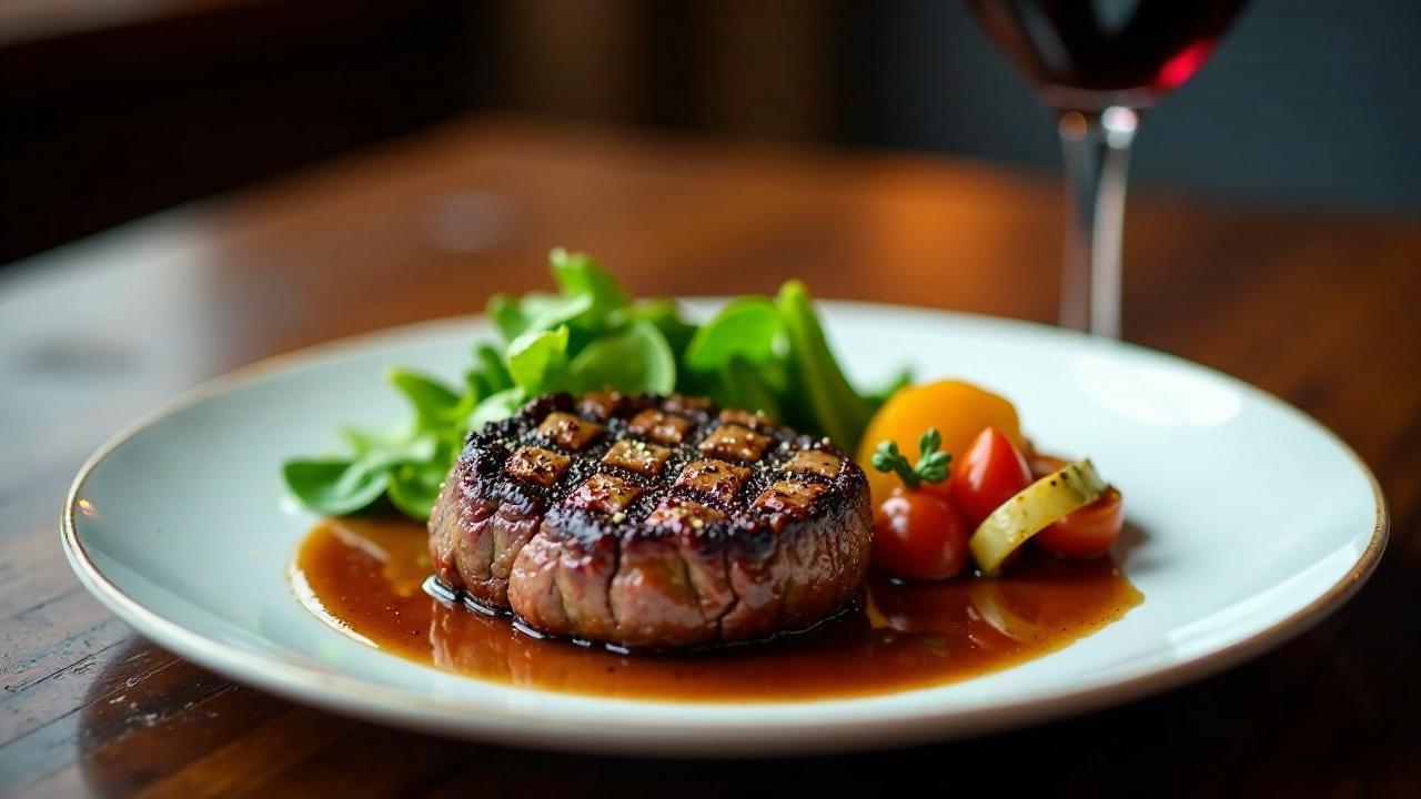 Emu Steak with Native Herbs