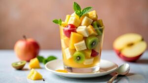 Ensalada de Frutas con Dulce de Leche – Obstsalat mit Karamell