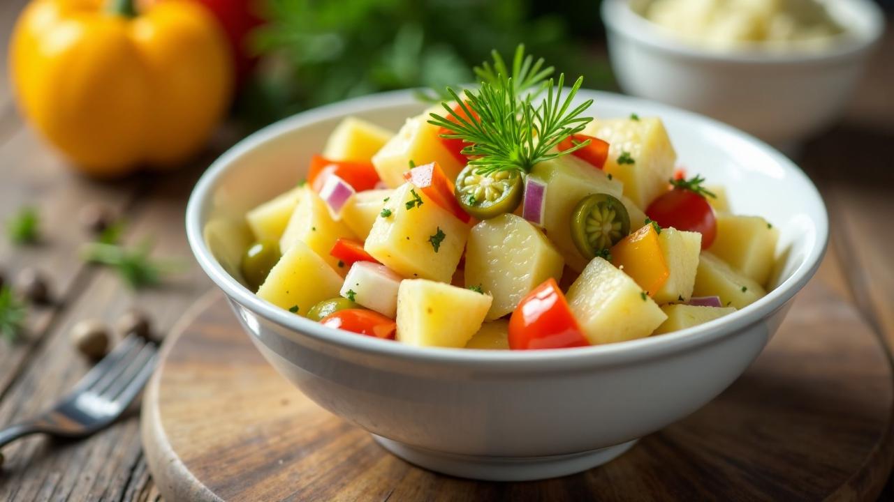 Ensalada de Papas: Kartoffelsalat