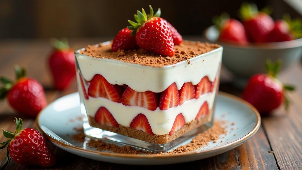 Erdbeer-Mascarpone-Tiramisu