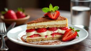 Erdbeer-Tiramisu-Torte