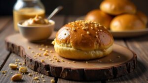 Erdnussbutter-Milchbrötchen