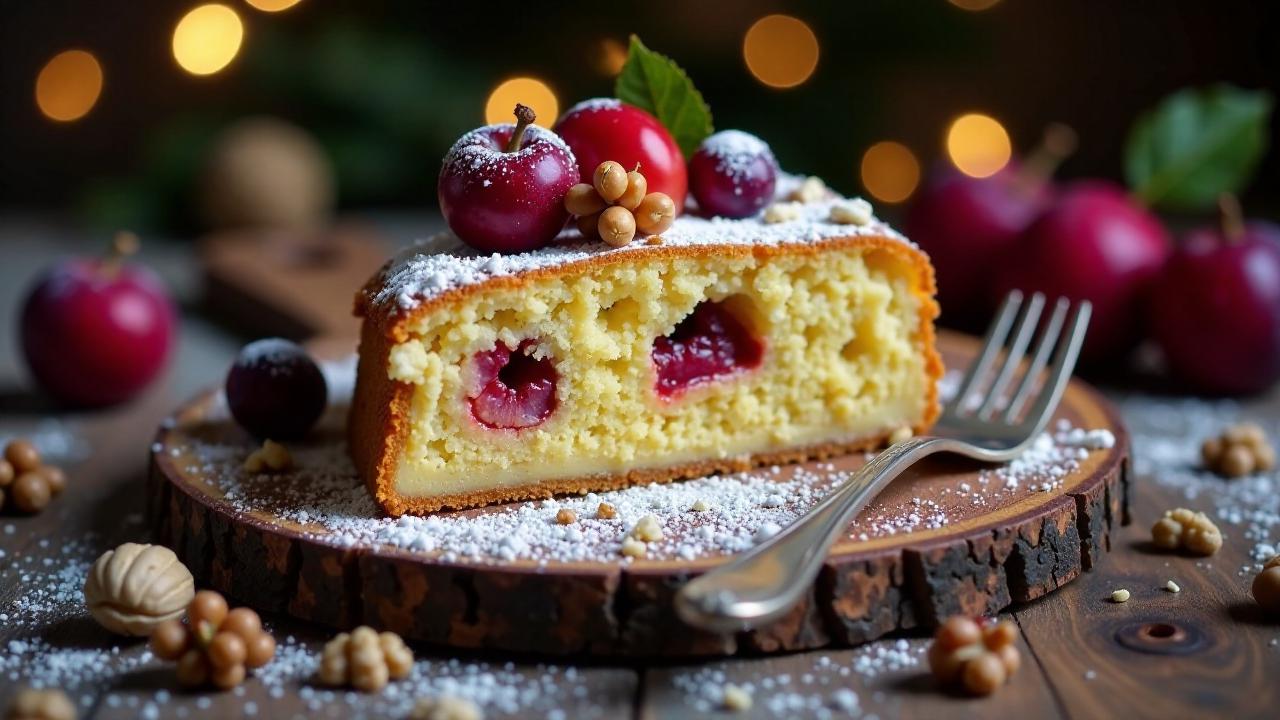 Erzgebirgischer Pflaumenlebkuchen