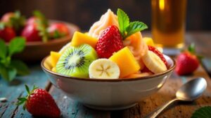 Es Oyen – Mixed fruit ice dessert