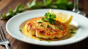 Escalope de Veau: Kalbsschnitzel mit Sauce