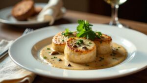 Escalope de Veau à la Crème