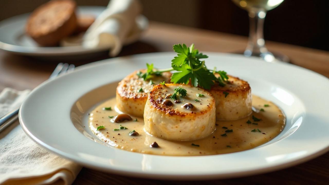 Escalope de Veau à la Crème