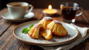 Espresso-Karamell-Madeleines