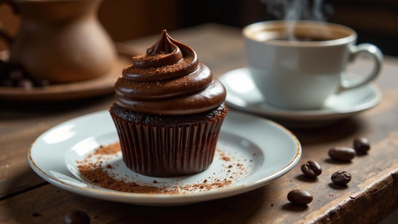 Espresso-Schoko-Cupcakes