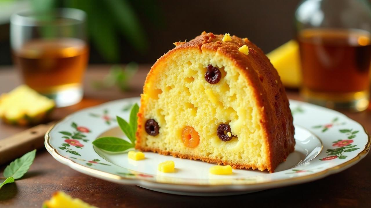 Exotischer Ananas Panettone