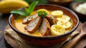 Fa'i Pu'a - Schweinefleisch und Bananen