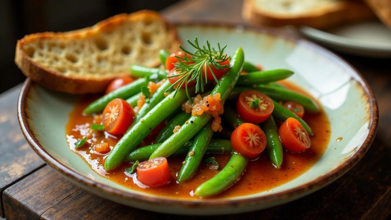 Fassolakia – Grüne Bohnen in Tomatensauce