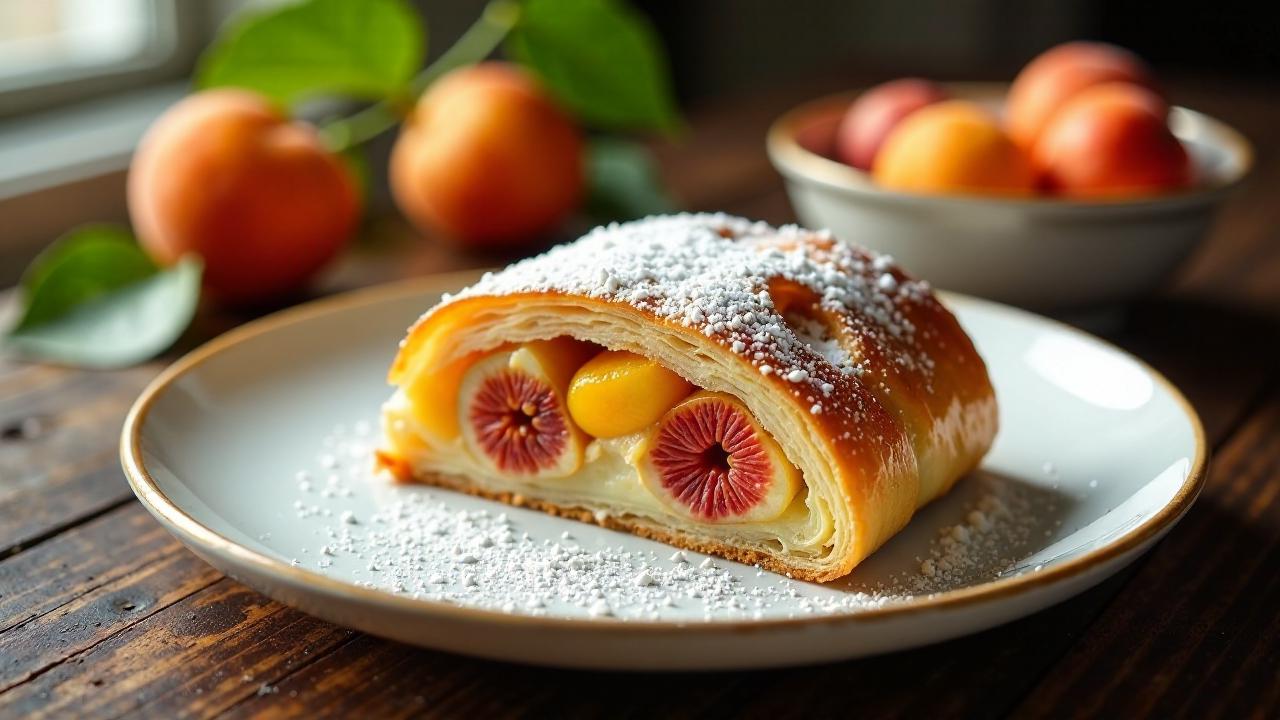 Feigen-Aprikosen-Strudel