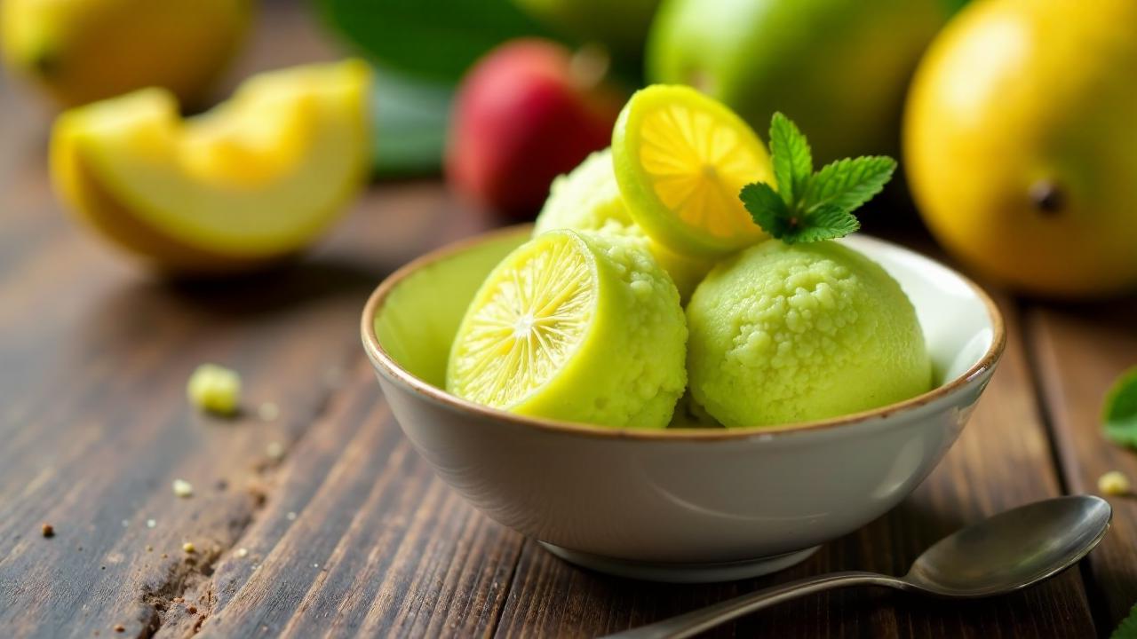 Feijoa-Sorbet