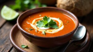 Feine Kokoda-Tomaten-Suppe