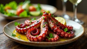 Feke Wallis: Gegrillter Oktopus auf wallisianische Art