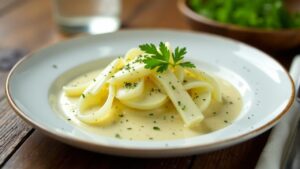 Fenchel in Weismühlchen Sauce