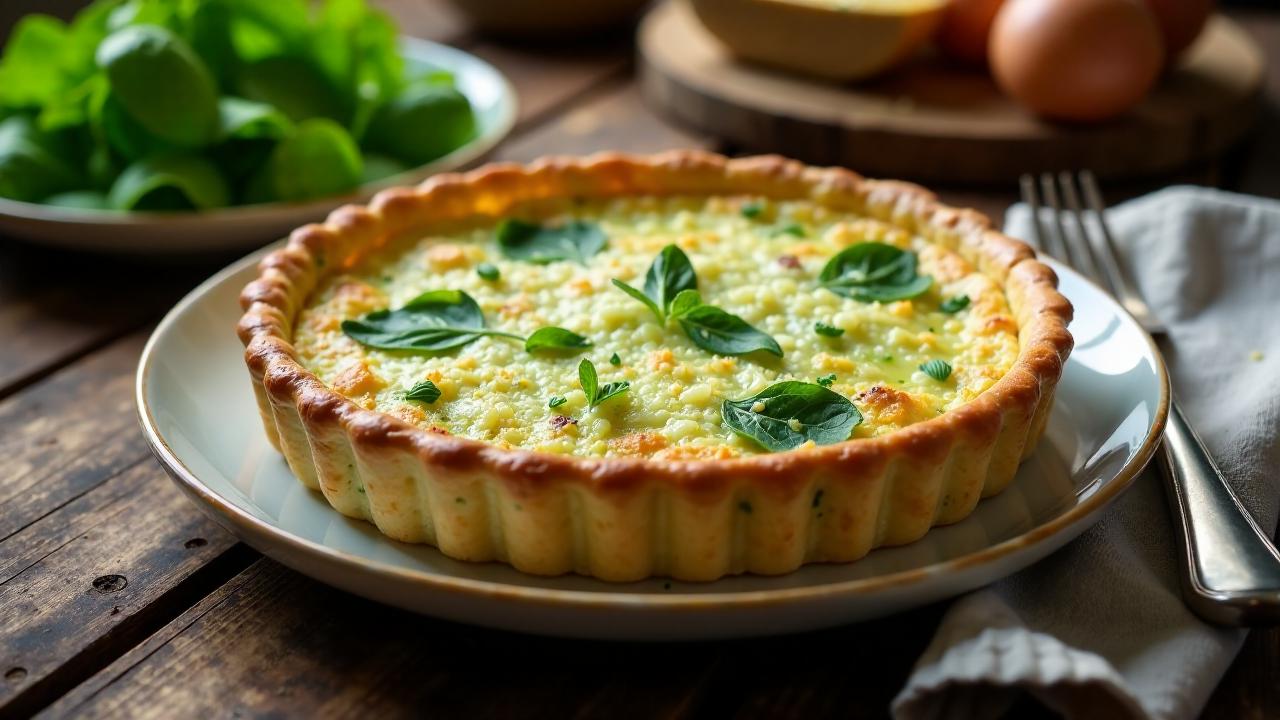 Fenchelgrün-Quiche