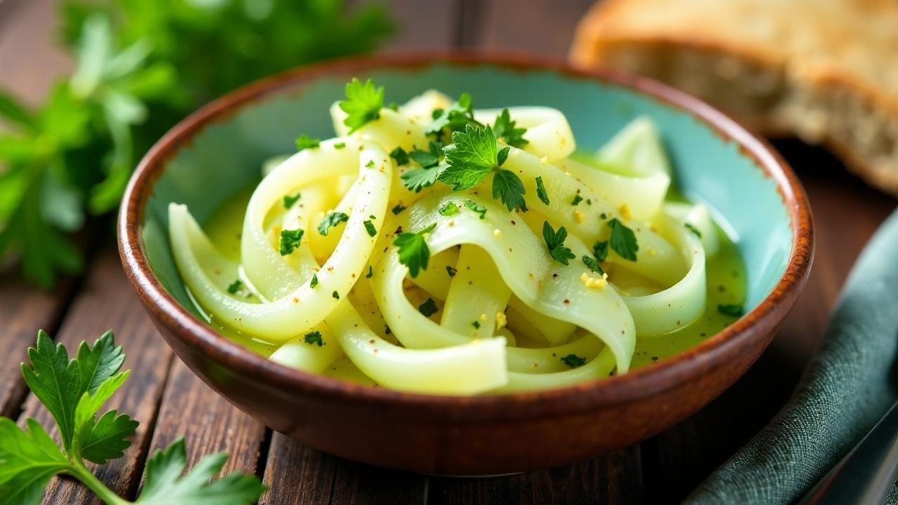 Fenchelsalat mit Grüner Soße