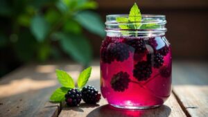 Fermentierte Brombeeren