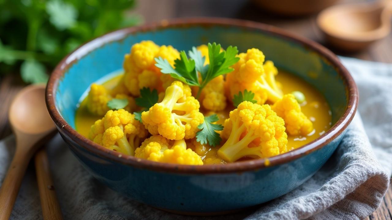 Fermentierter Blumenkohl-Curry