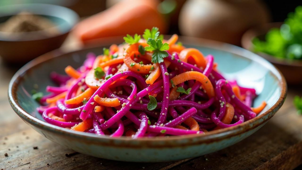 Fermentierter Rotkohl-Salat