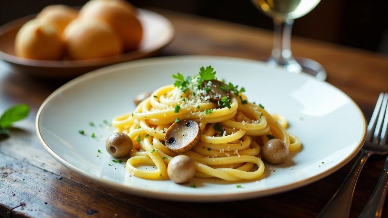 Fettuccine ai Funghi Porcini