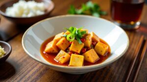 Feuriges Mapo Tofu