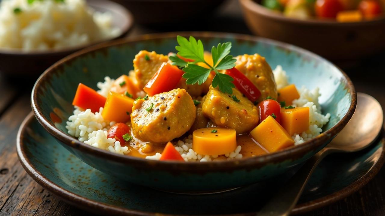 Fidschianischer Hähnchen-Kokos-Curry