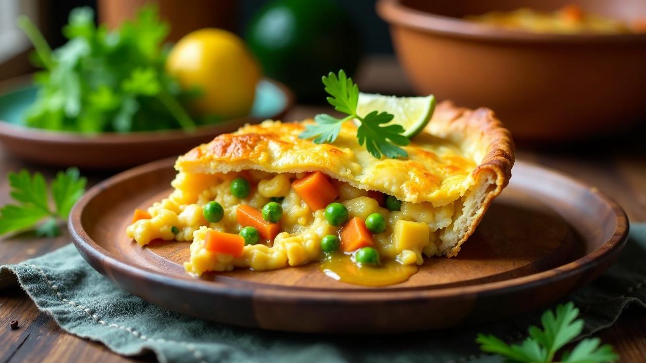 Fijian Curry Chicken Pie