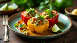 Fijian Stuffed Peppers