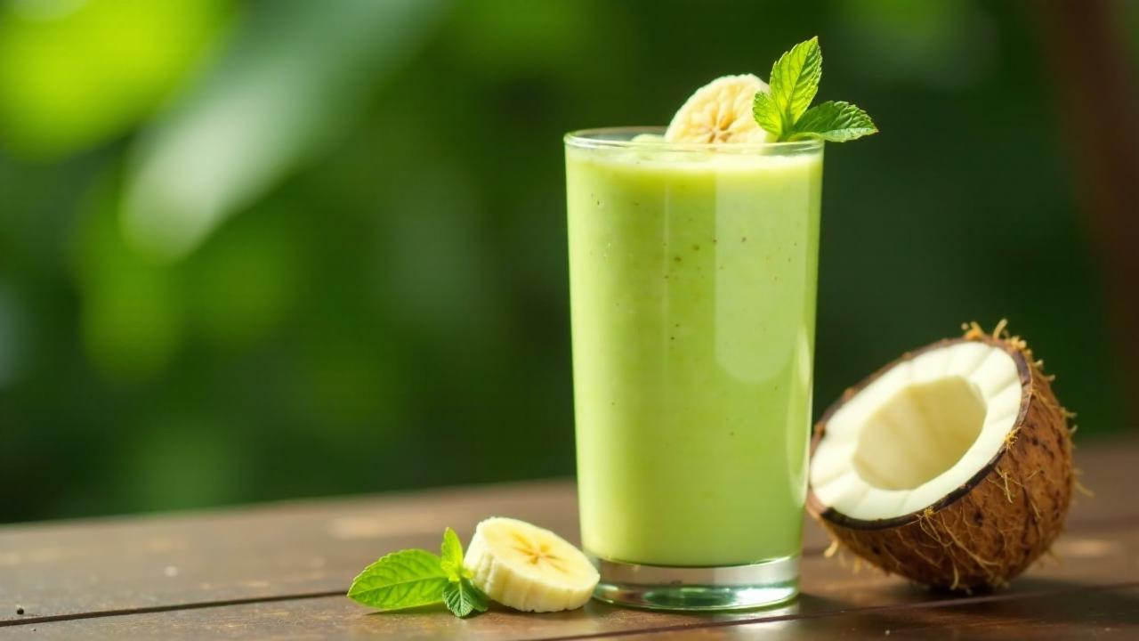 Fijianischer Noni-Kokos-Smoothie